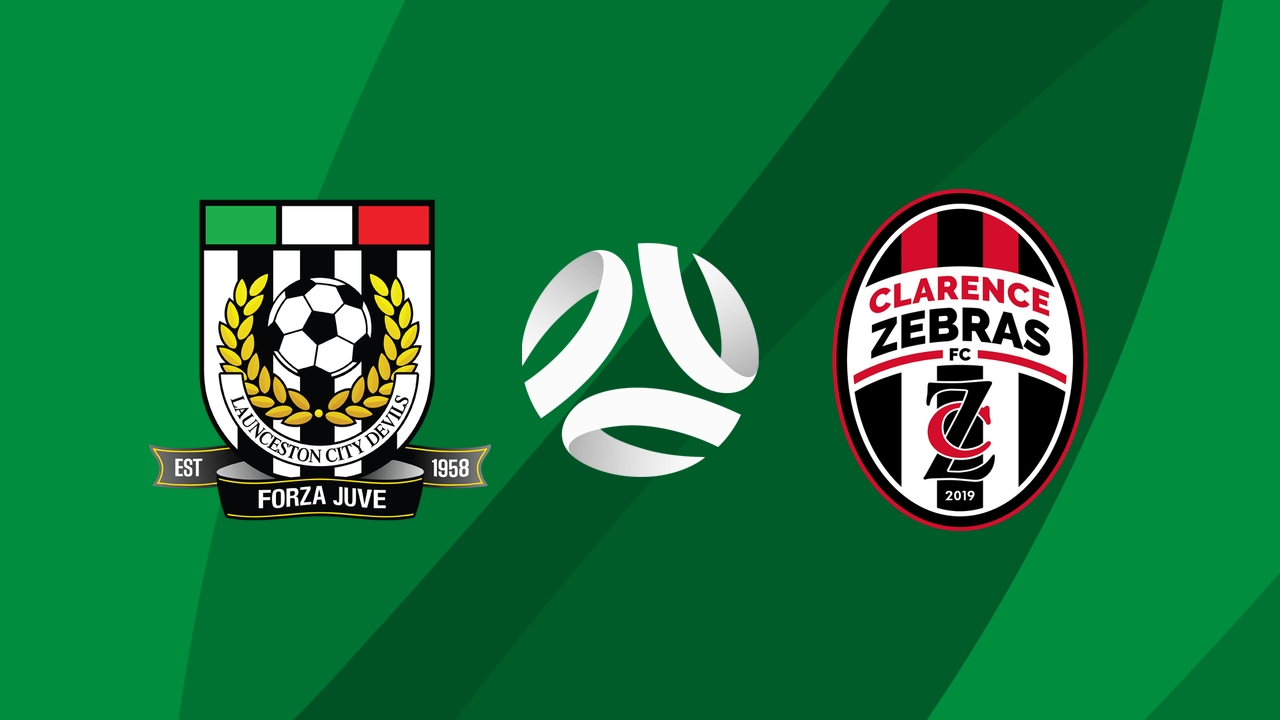 Launceston City vs Clarence Zebras poster