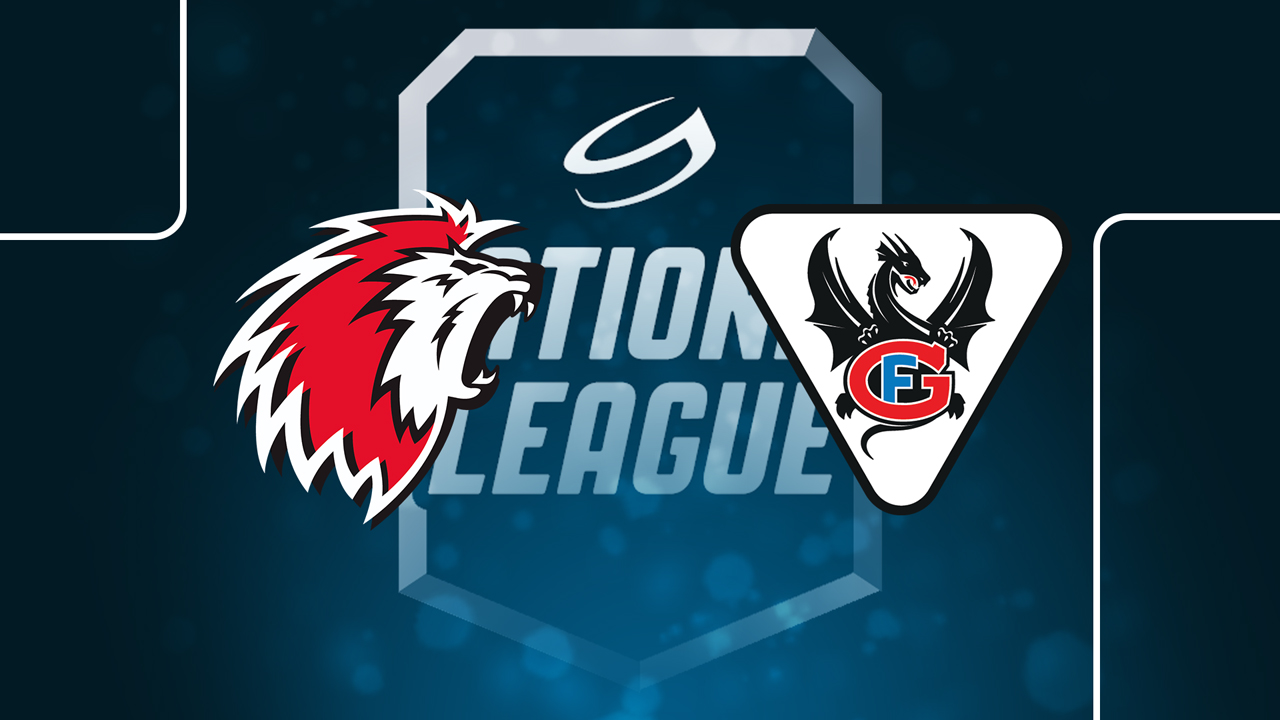 Lausanne HC vs HC Fribourg-Gottéron poster