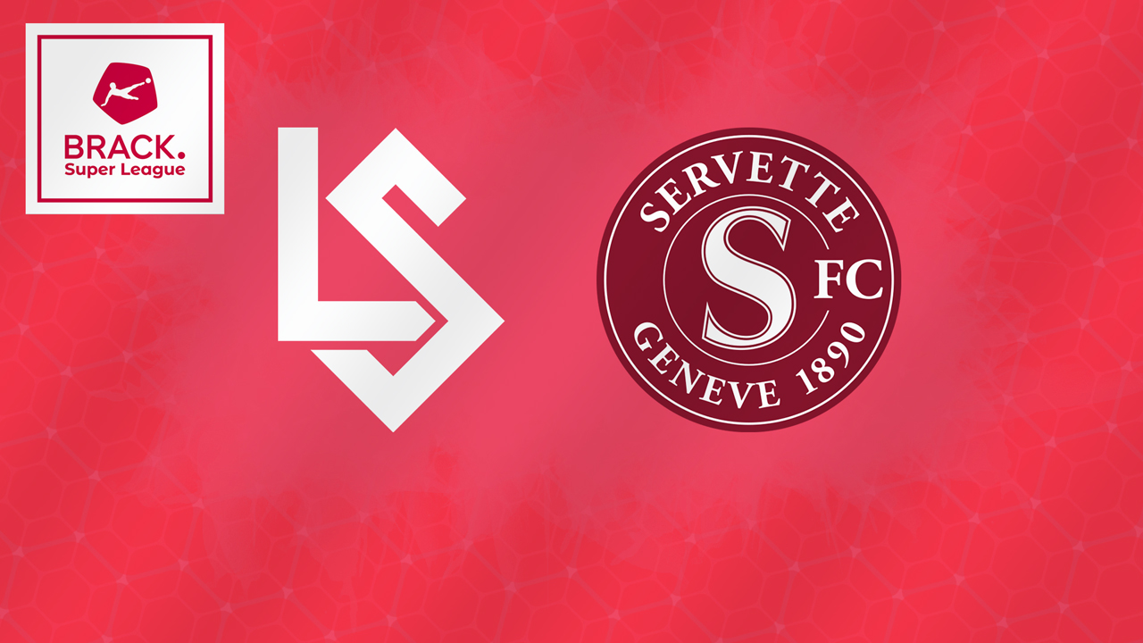 Lausanne-Sport vs Servette poster