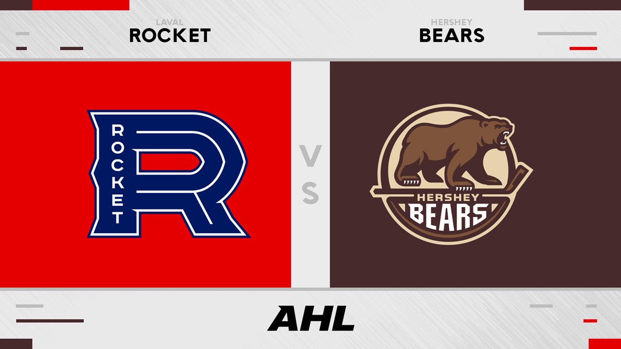Laval Rocket vs Hershey Bears poster