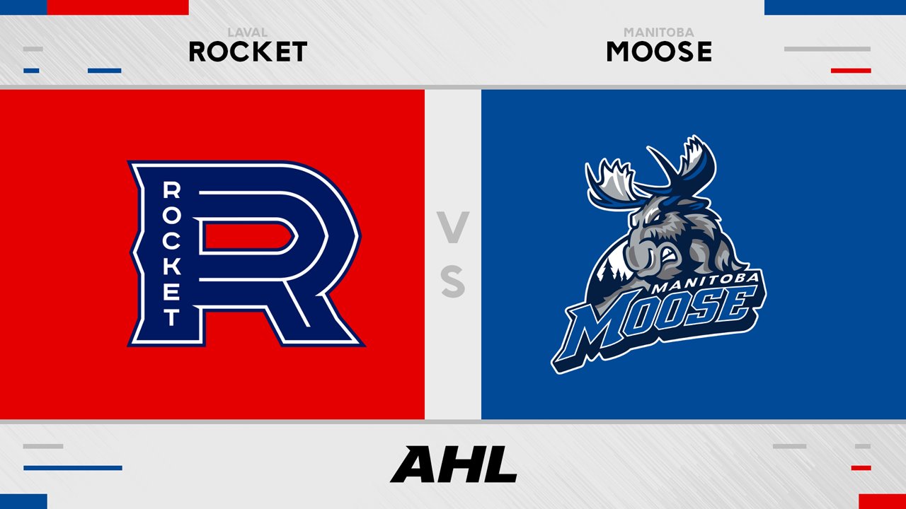 Laval Rocket vs Manitoba Moose poster