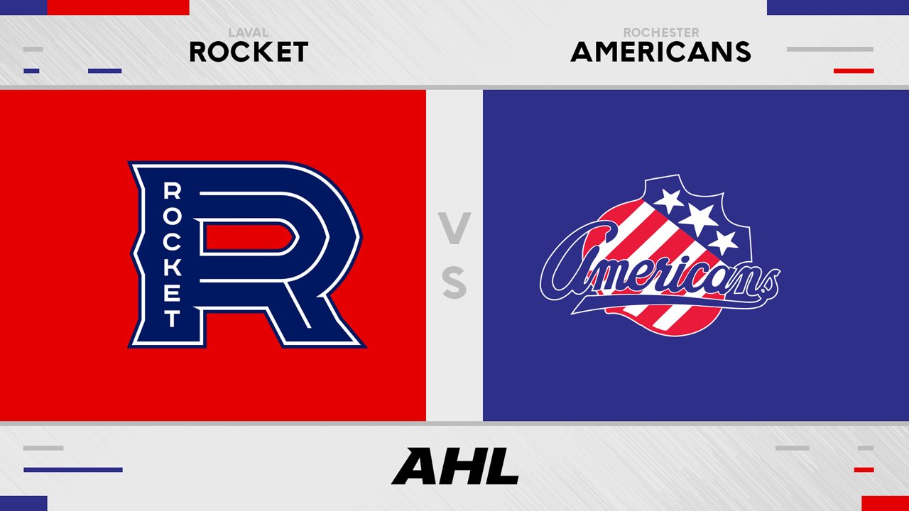 Laval Rocket vs Rochester Americans poster