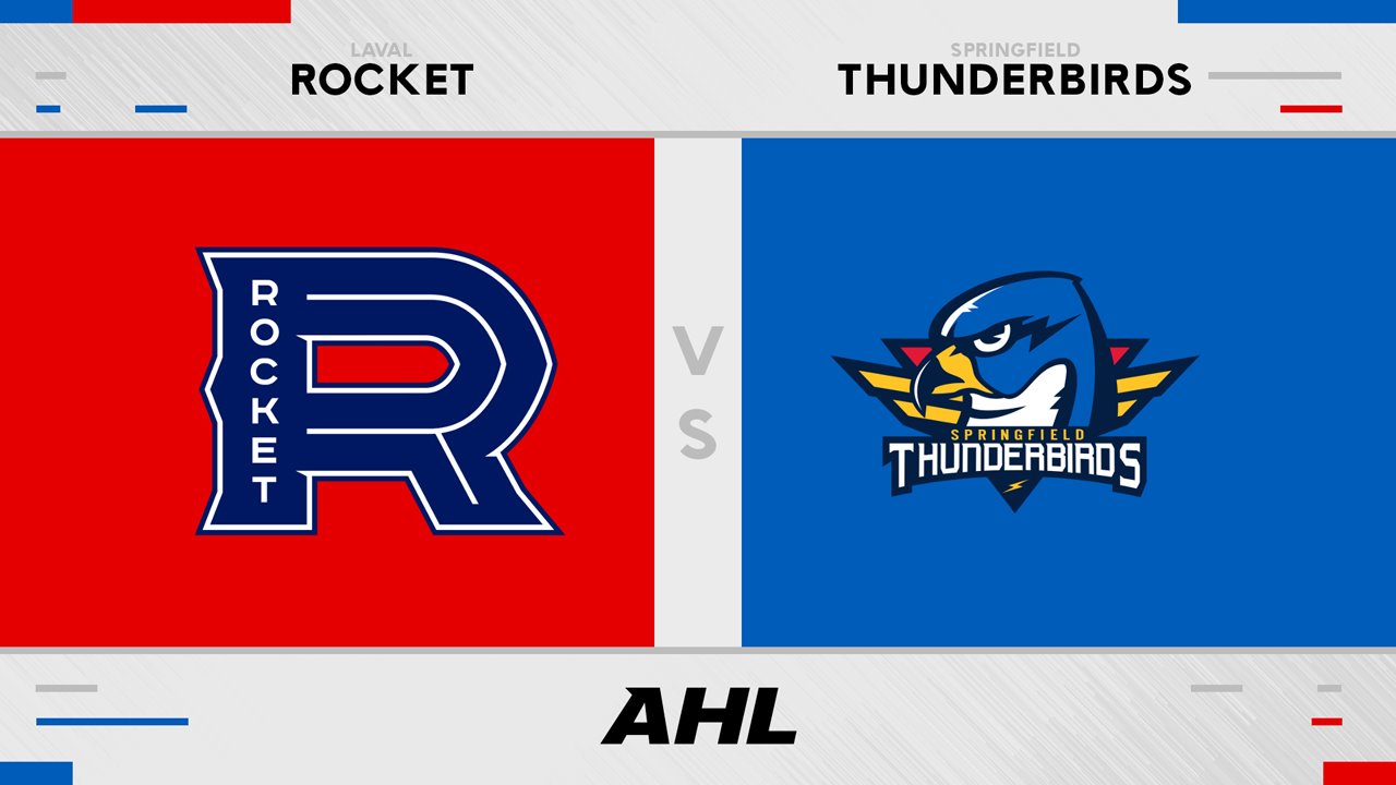 Laval Rocket vs Springfield Thunderbirds poster