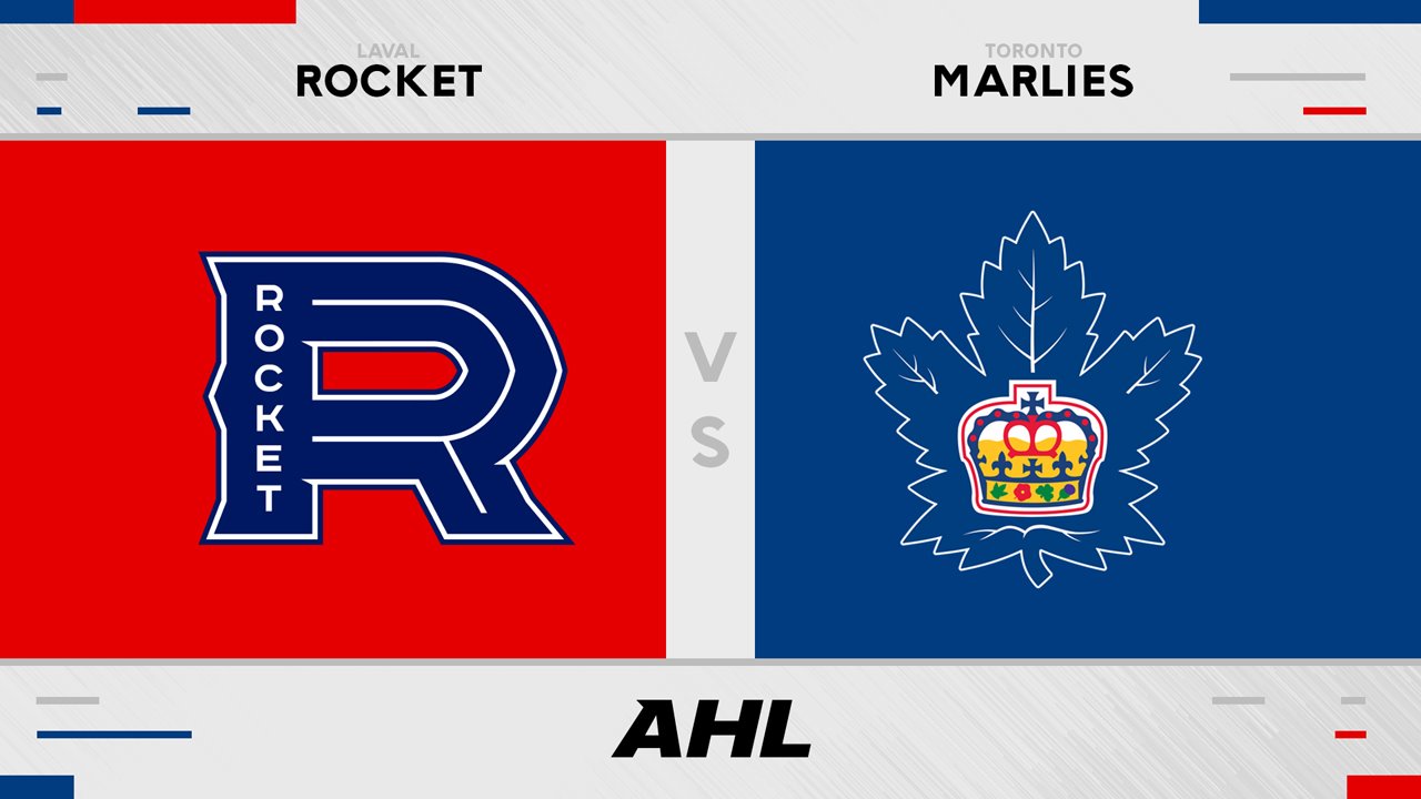 Laval Rocket vs Toronto Marlies poster