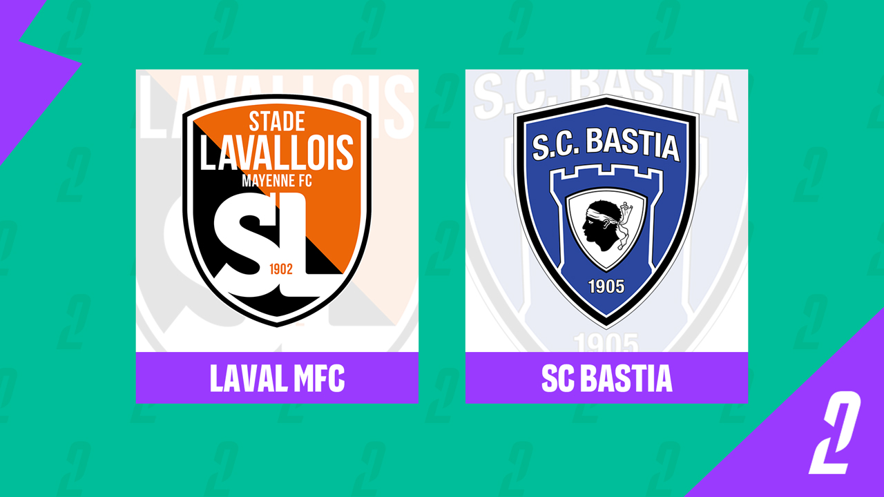 Laval vs Bastia poster