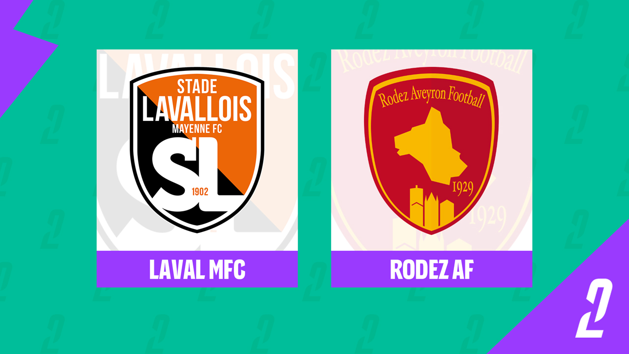 Laval vs Rodez AF poster