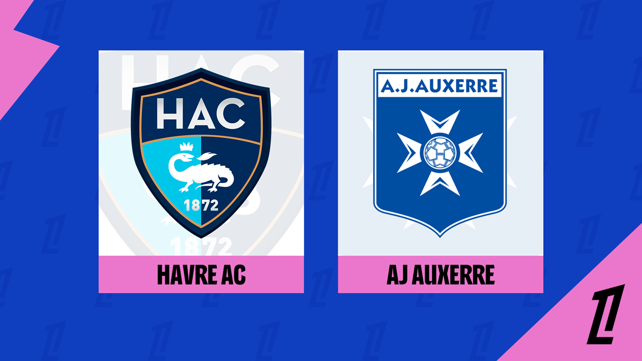 Le Havre vs Auxerre poster