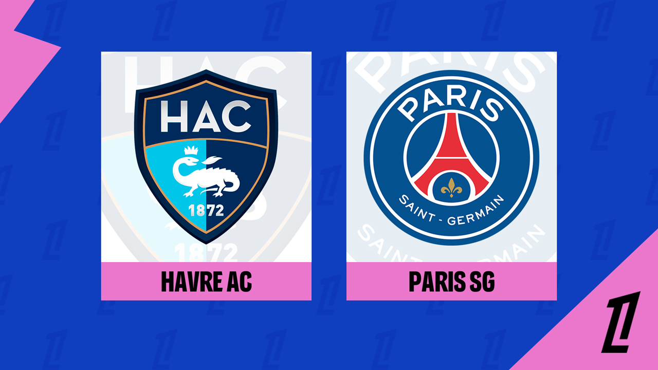 Le Havre vs Paris Saint-Germain poster