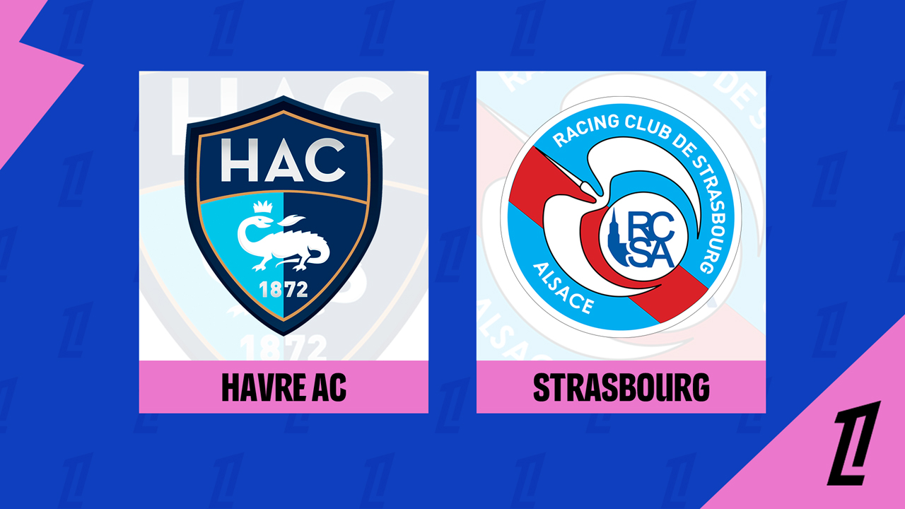 Le Havre vs Strasbourg poster