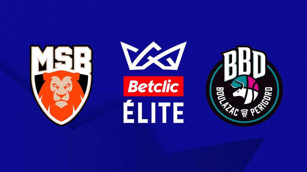 Le Mans Sarthe Basket vs Boulazac Basket Dordogne poster