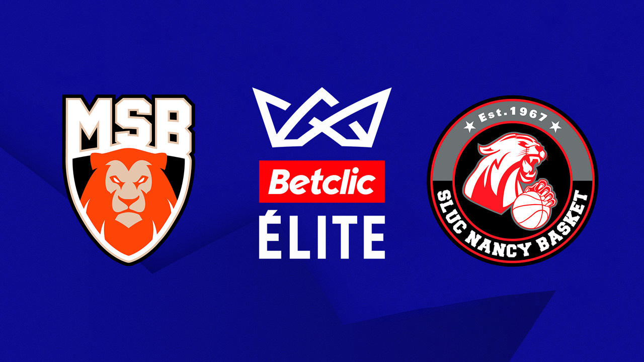 Le Mans Sarthe Basket vs SLUC Nancy Basket poster