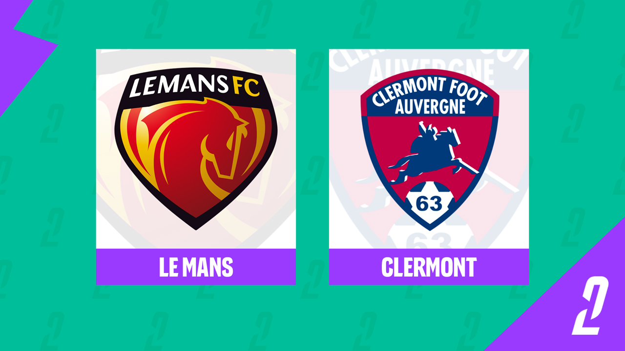 Le Mans vs Clermont Foot poster