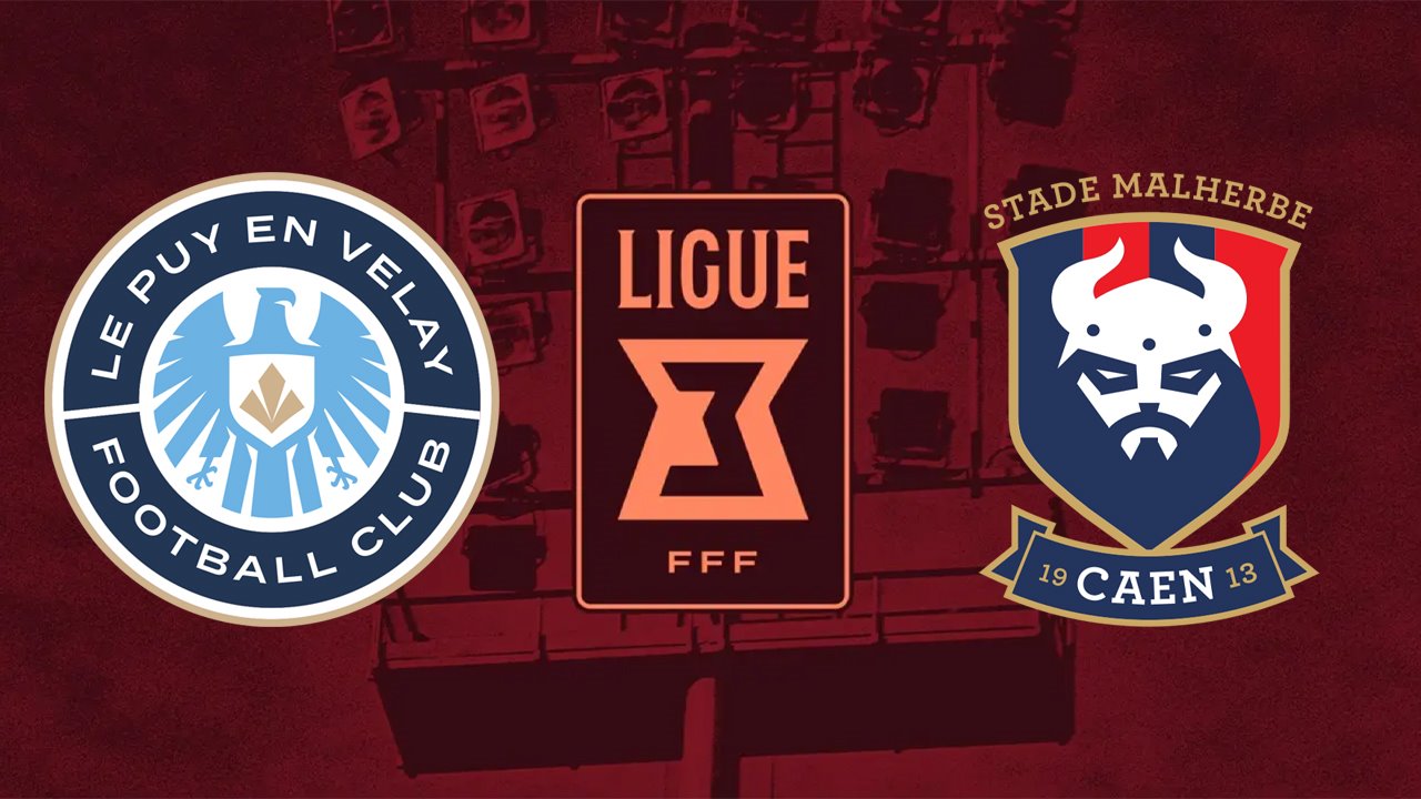 Le Puy-en-Velay vs Caen poster
