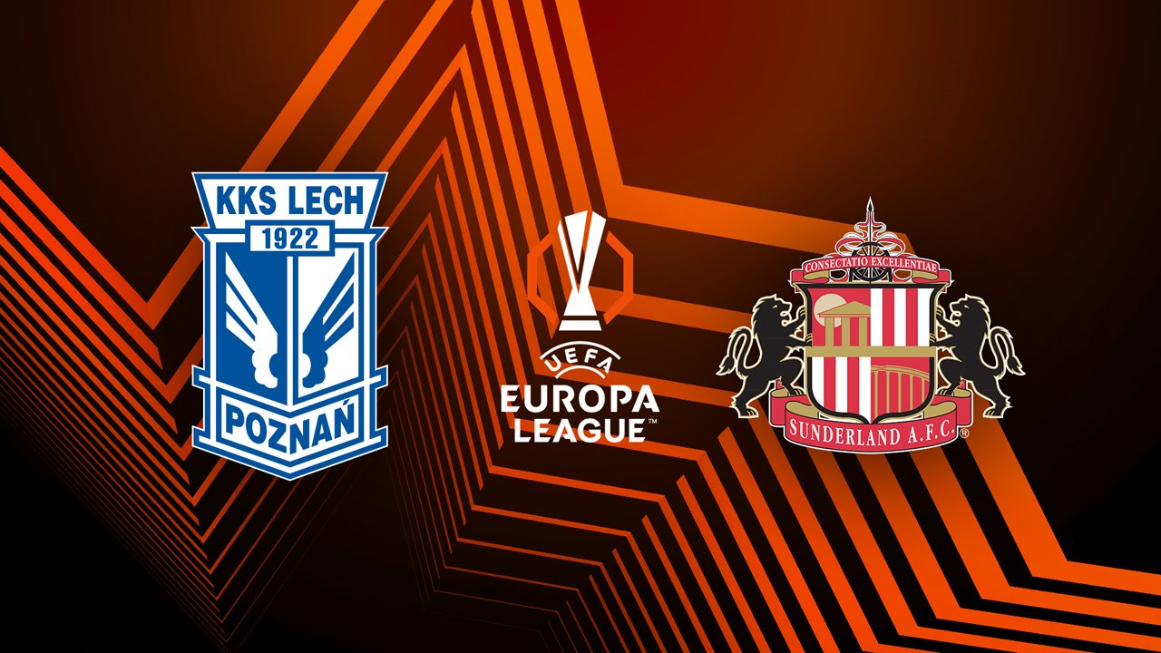 Lech Poznań vs Sunderland poster