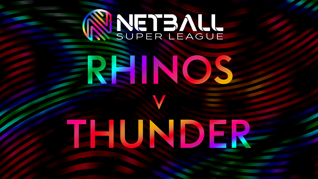 Leeds Rhinos vs Manchester Thunder poster