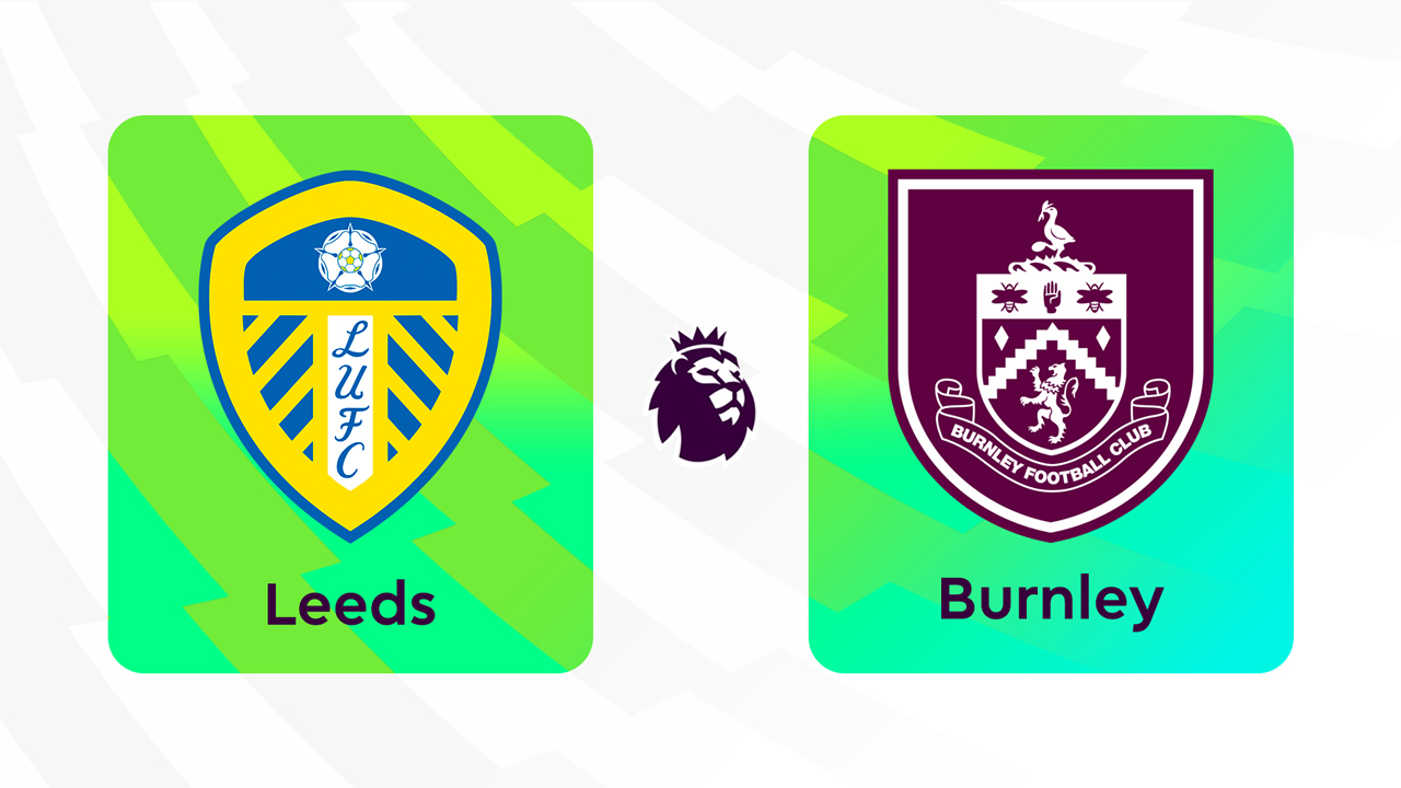 Leeds United vs Burnley poster