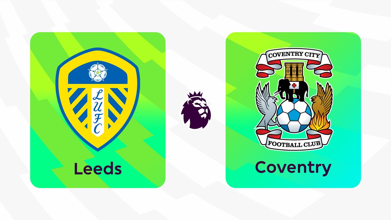 Leeds United vs Coventry City poster