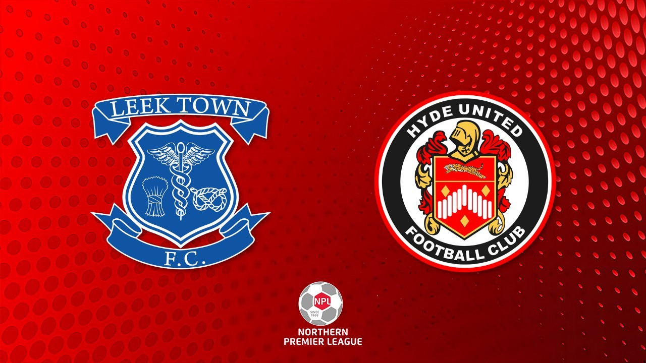 Leek Town vs Hyde United poster