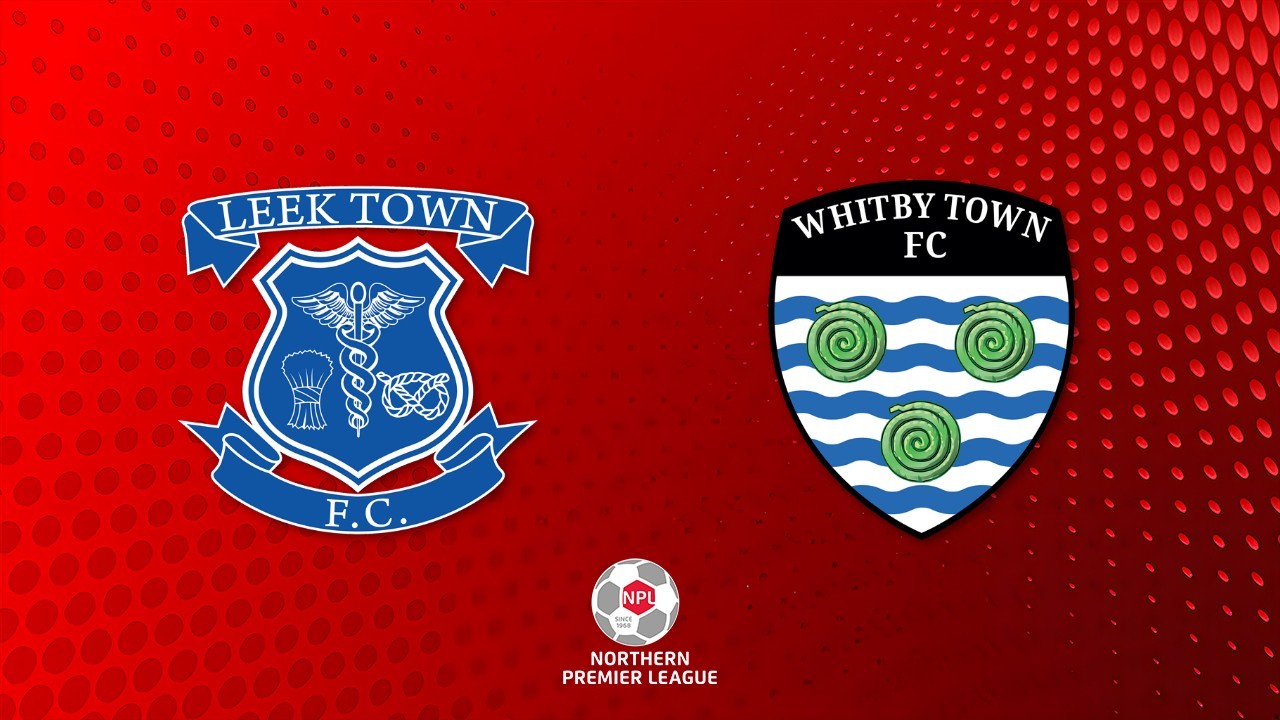 Leek Town vs Whitby Town poster