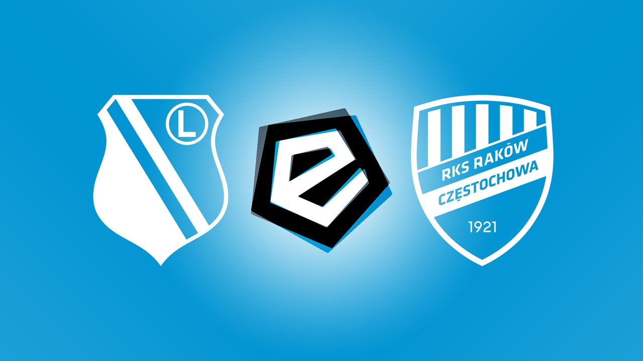Legia Warsaw vs Raków Częstochowa poster