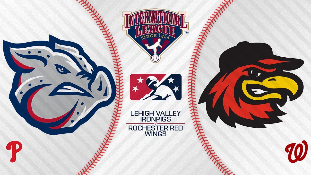 Lehigh Valley IronPigs vs Rochester Red Wings poster