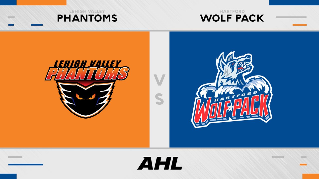 Lehigh Valley Phantoms vs Hartford Wolf Pack poster