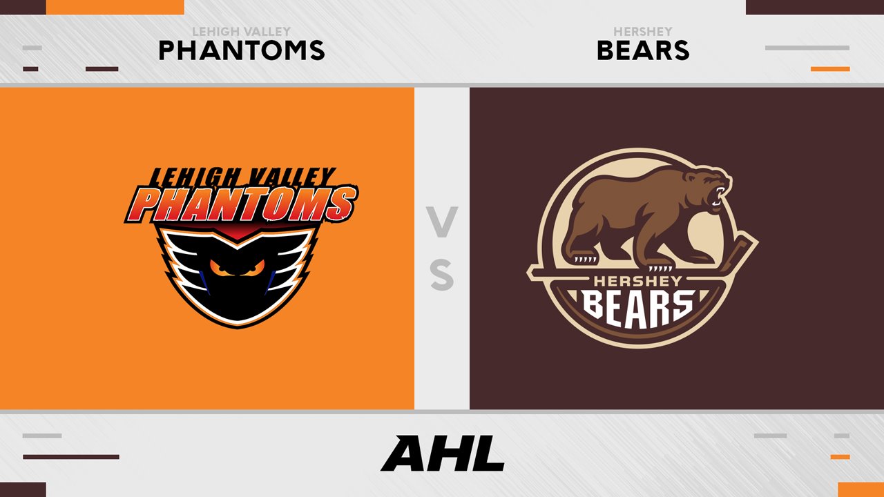 Lehigh Valley Phantoms vs Hershey Bears poster
