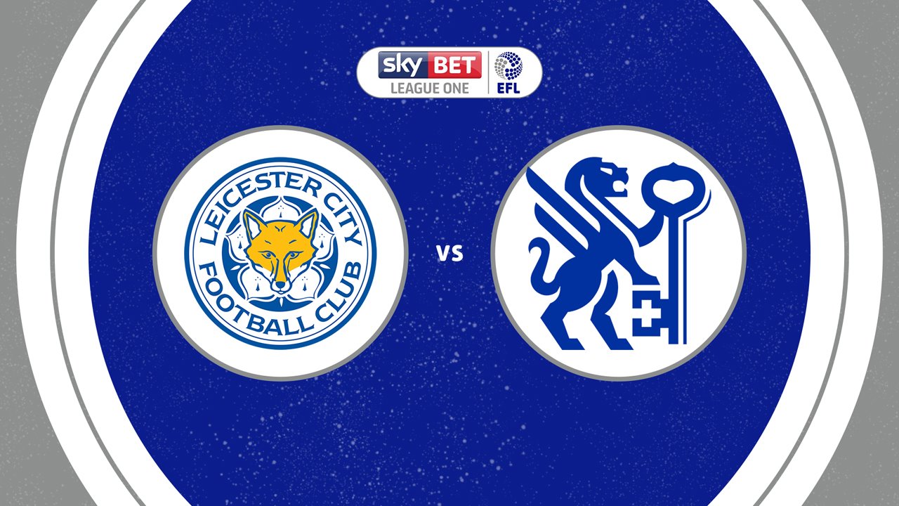 Leicester City vs Peterborough United poster