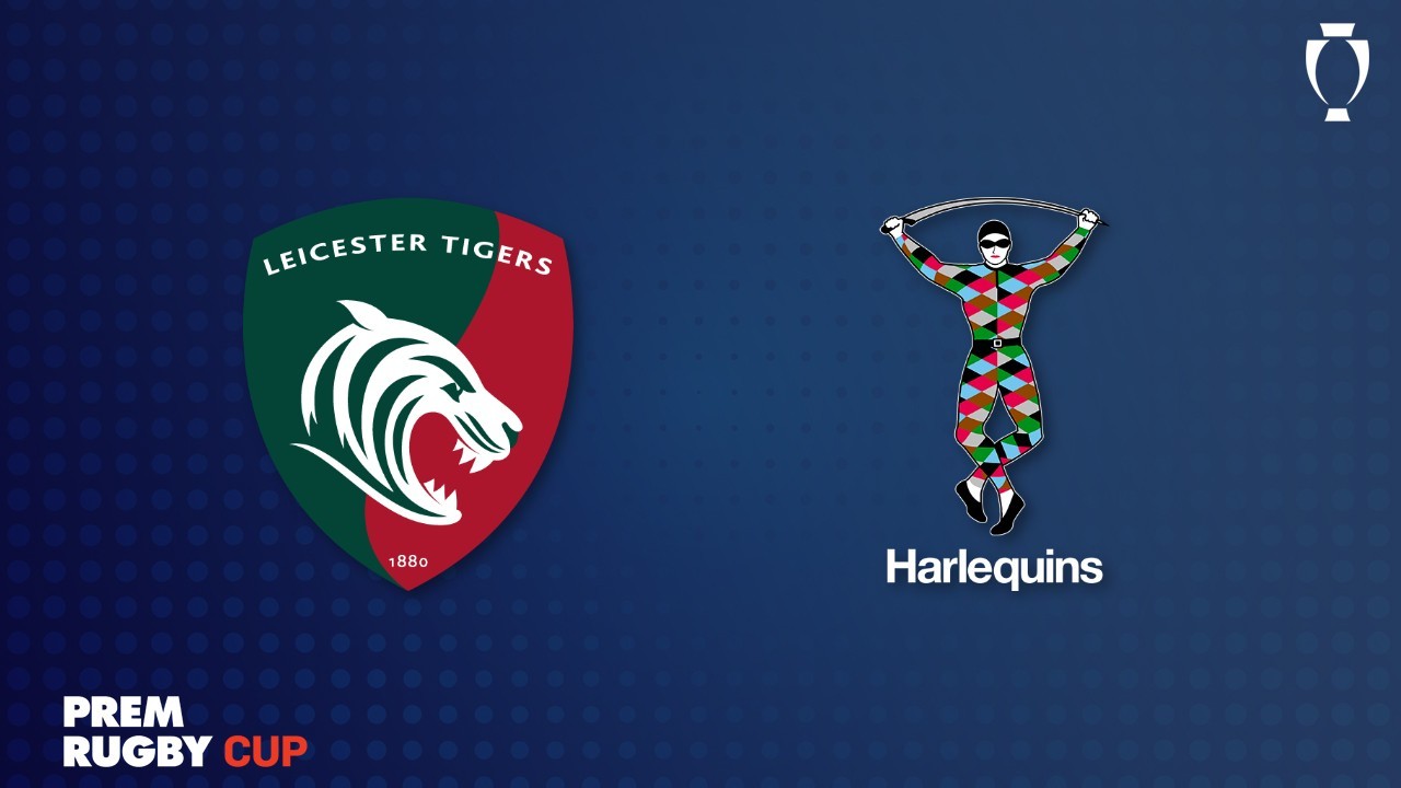 Leicester Tigers vs Harlequins poster