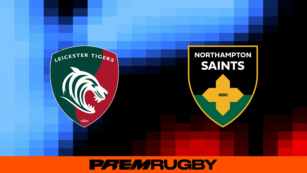 Leicester Tigers vs Northampton Saints poster
