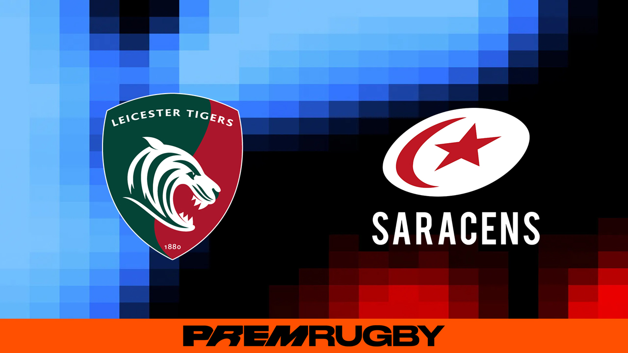 Leicester Tigers vs Saracens poster