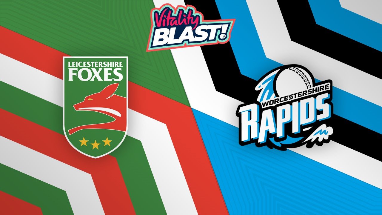 Leicestershire Foxes vs Worcestershire Rapids poster