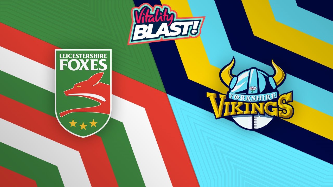 Leicestershire Foxes vs Yorkshire Vikings poster