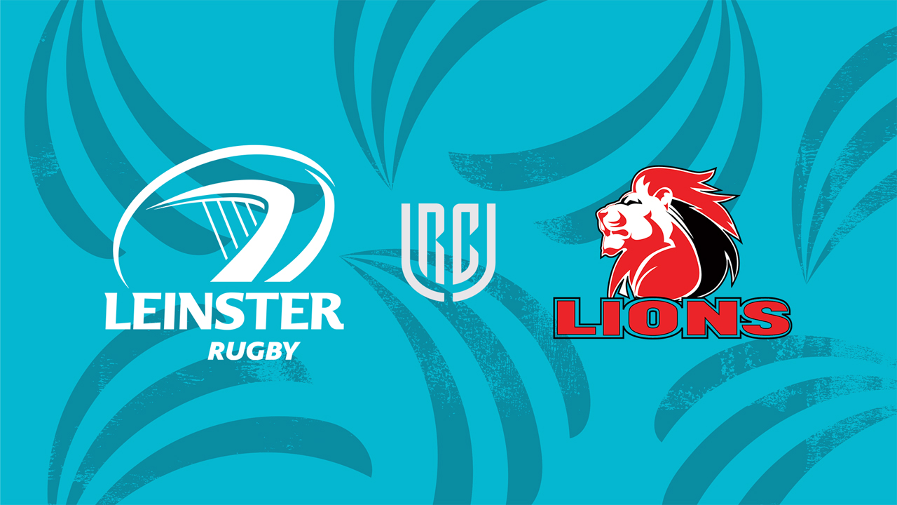 Leinster vs Lions poster