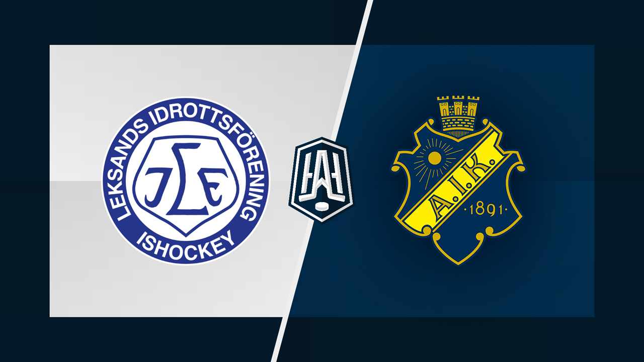 Leksands IF vs AIK IF poster
