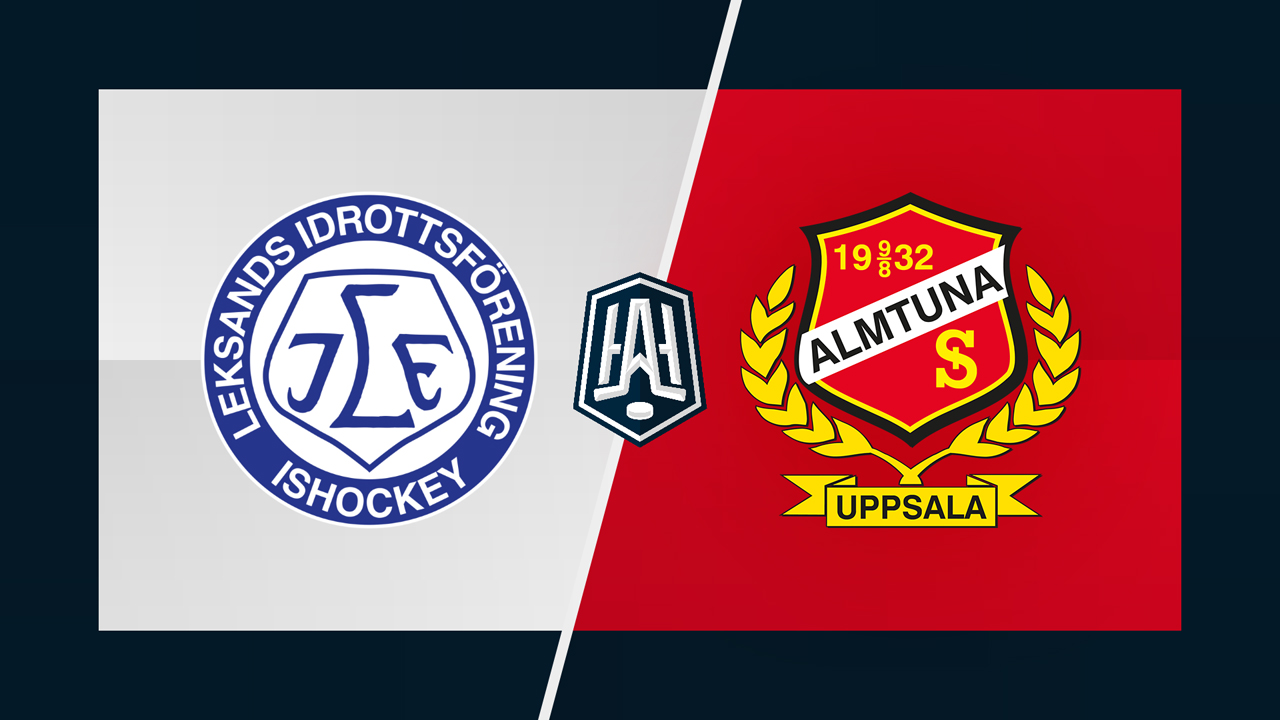 Leksands IF vs Almtuna IS poster