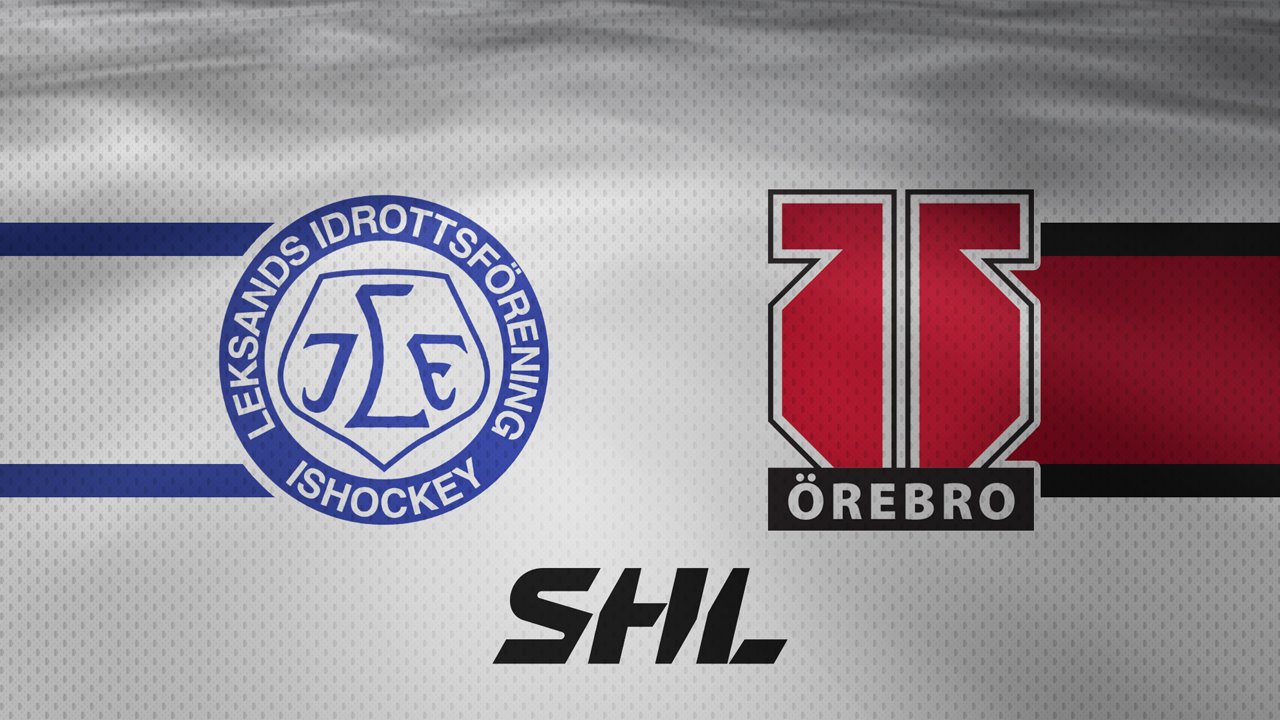 Leksands IF vs Örebro HK poster