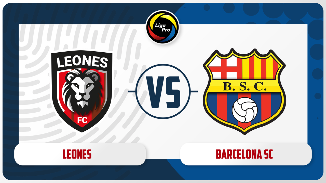 Leones vs Barcelona SC poster