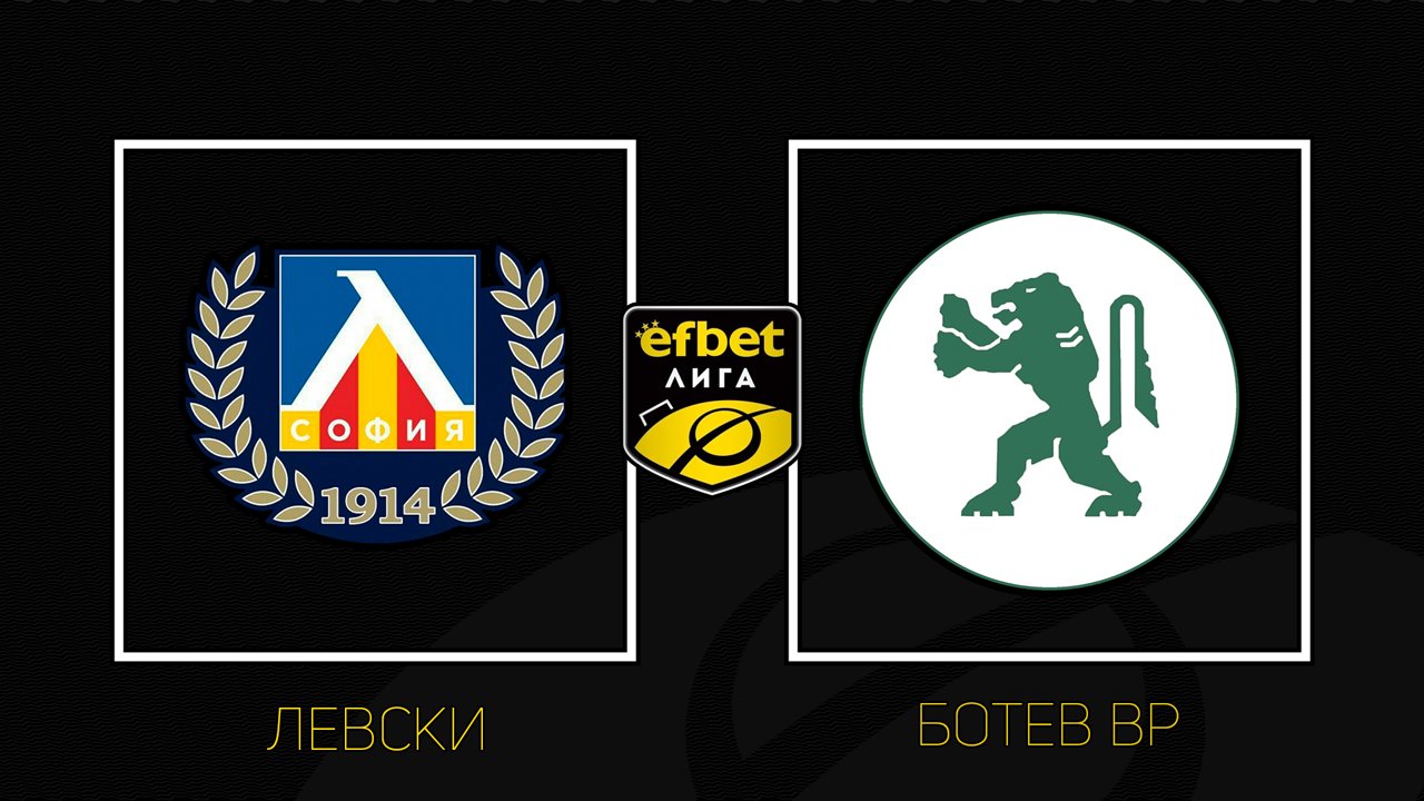 Levski Sofia vs Botev Vratsa poster