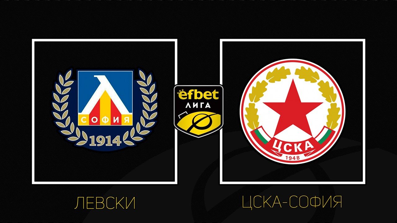 Levski Sofia vs CSKA Sofia poster