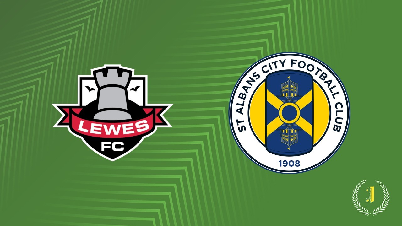 Lewes vs St Albans City poster