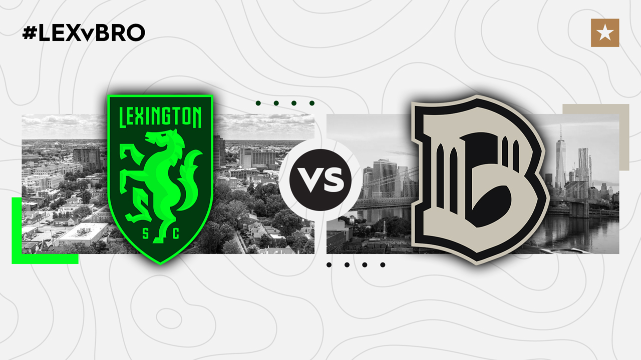 Lexington SC vs Brooklyn FC poster