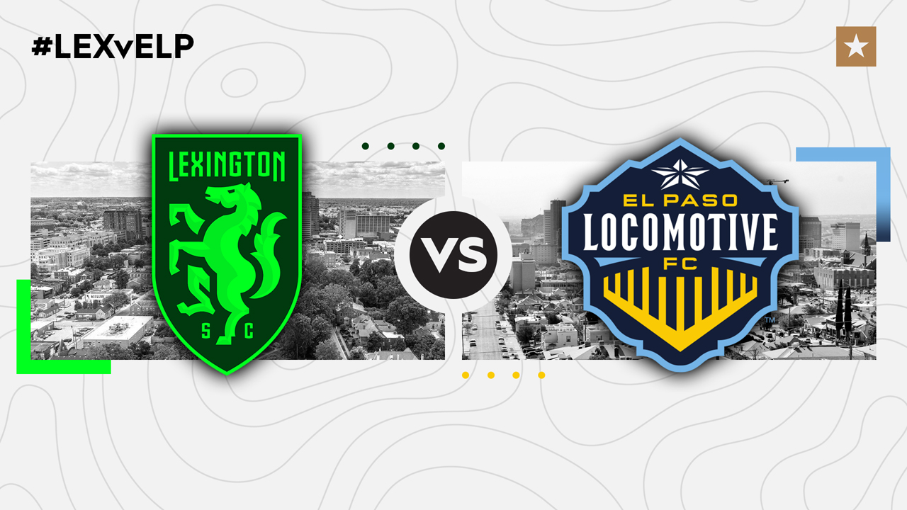 Lexington SC vs El Paso Locomotive poster