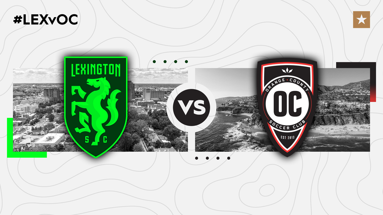Lexington SC vs Orange County SC poster
