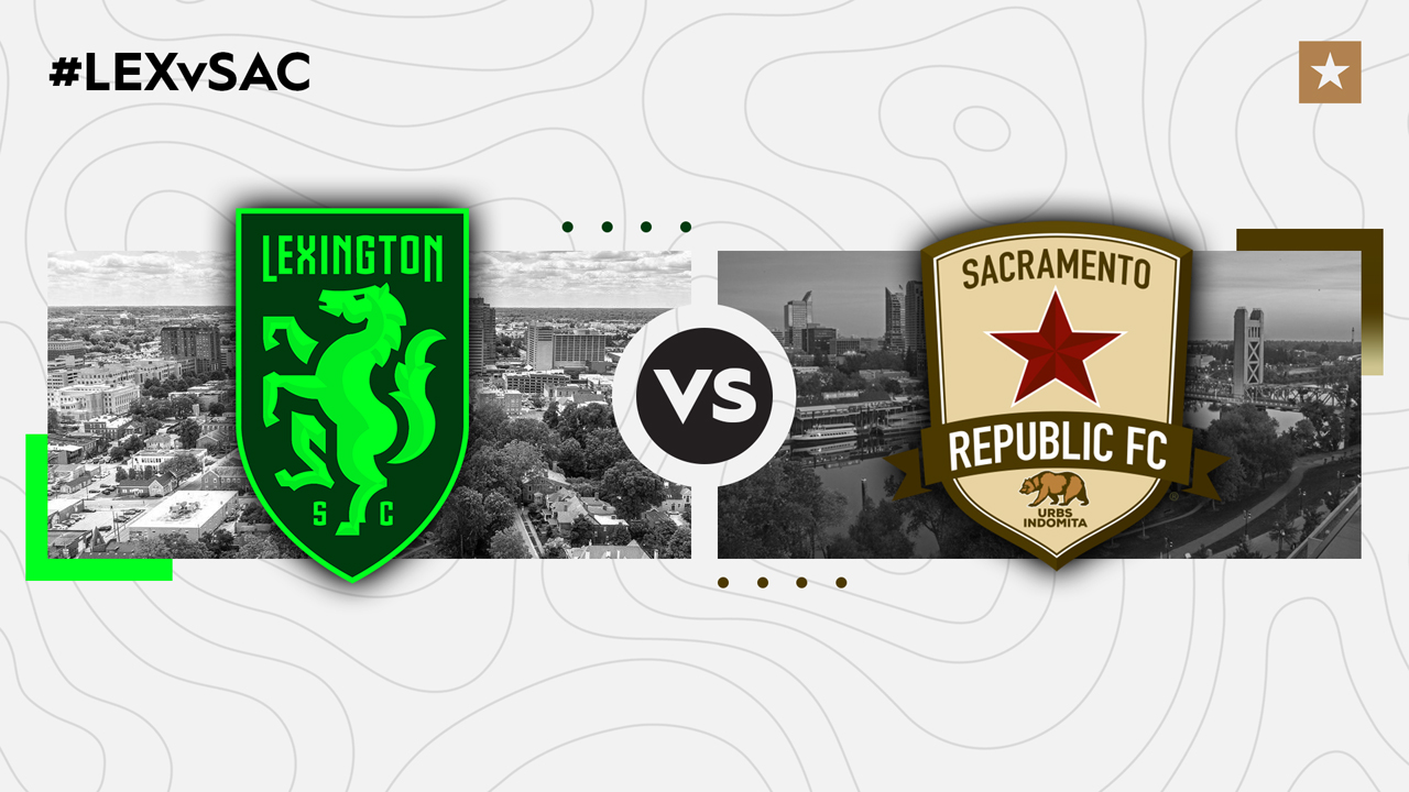 Lexington SC vs Sacramento Republic poster