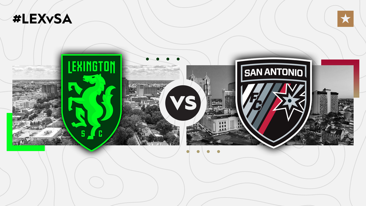 Lexington SC vs San Antonio poster