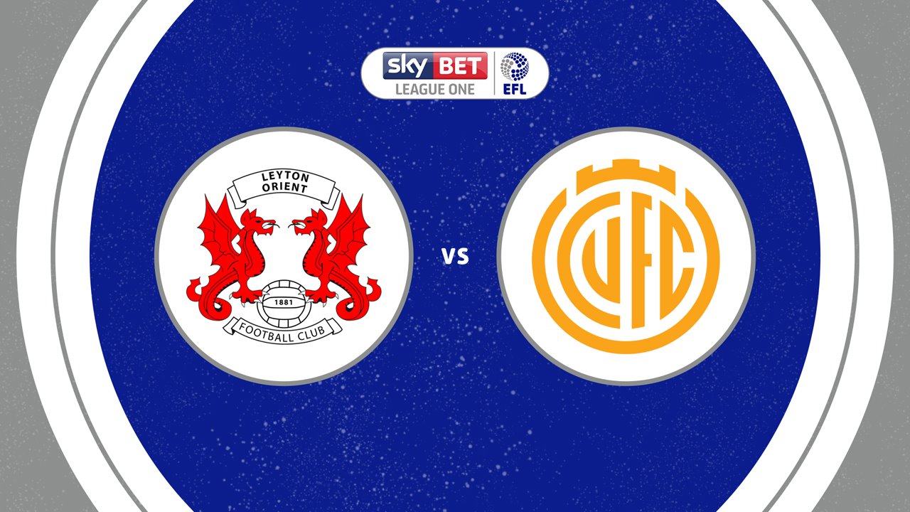 Leyton Orient vs Cambridge United poster