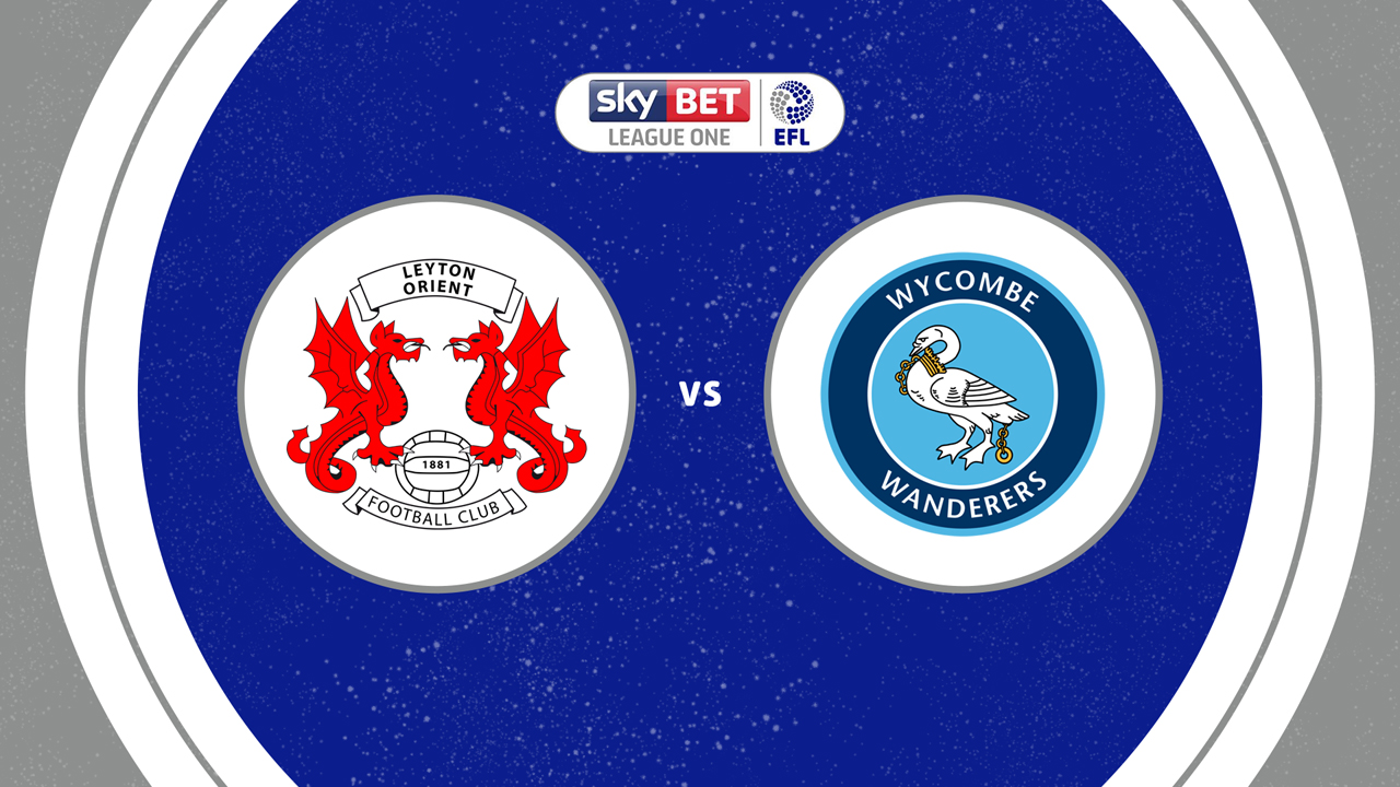 Leyton Orient vs Wycombe Wanderers poster