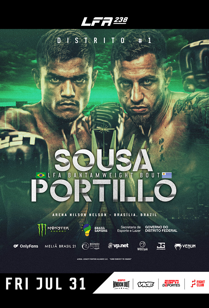 LFA 238 Distrito #1 Sousa vs Portillo