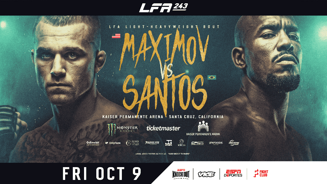 LFA 243 Maximov vs Santos image